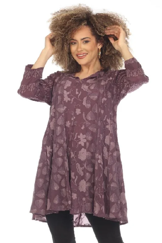 Weekend Bargains to Cherish Johnny Was Crane Lora Embroidered Tunic Top Boho Chic C28623 Weekend Bargains to Cherish Johnny Was Crane Lora Embroidered Tunic Top Boho Chic C28623