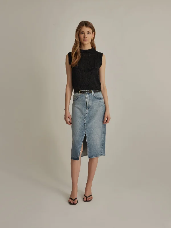 Massive Savings AG Jeans Alicia Denim Midi Skirt