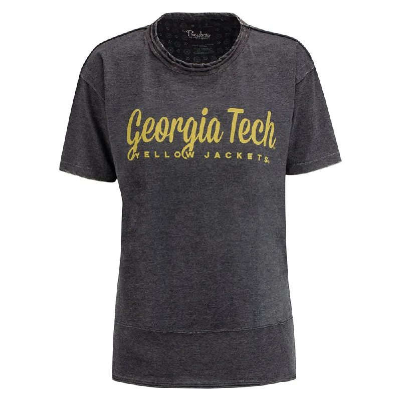 Instant Deal Ladies Georgia Tech Vintage Alena Shirt