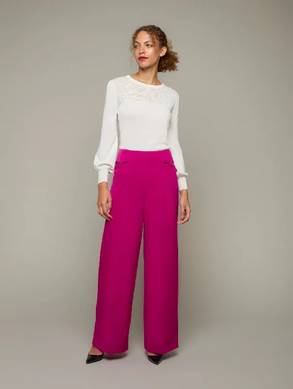 Overstock FREESIA | Cotton-Silk Knit Top