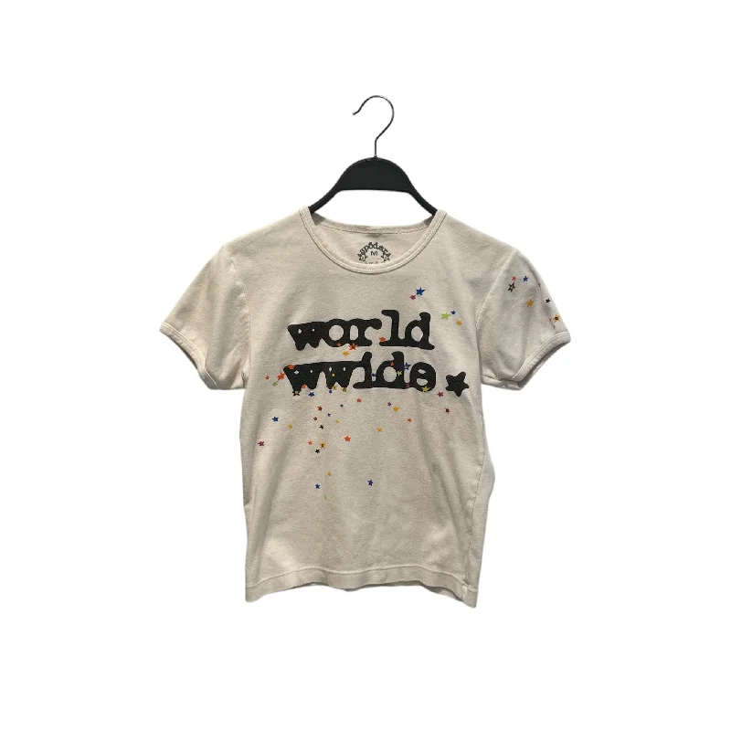Discount Deals Sp5der/T-Shirt/M/Cotton/WHT/WorldWide Tee