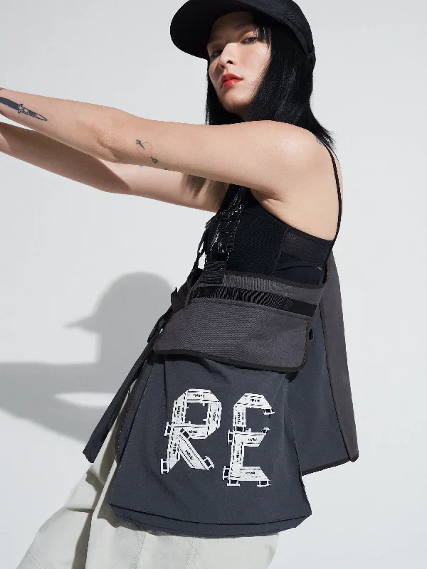 Super Discount Label Patch Worker Vest