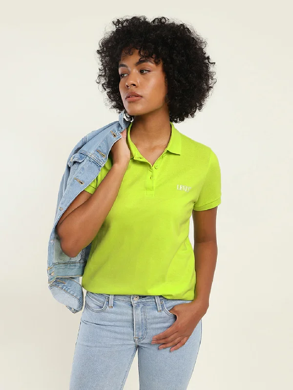 Discount Days Women's Graphic Print Oversized Polo T-Shirt