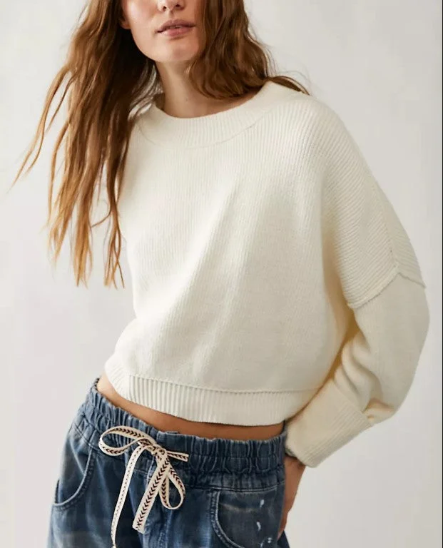 Today’s Deal Easy Street Crop Pullover Sweater