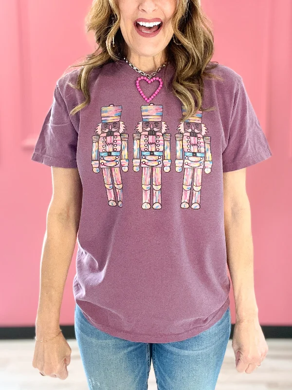 Fantastic Offers Colorful Nutcrackers Graphic Top