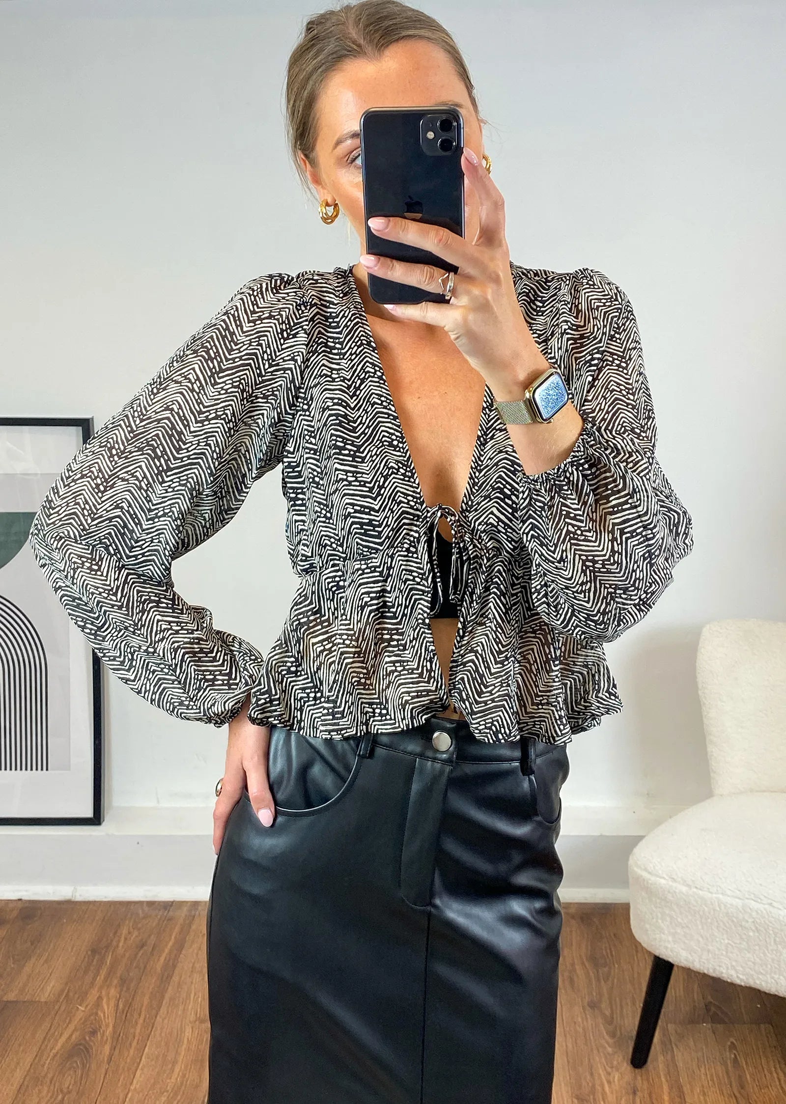 Great Deals Ines Tie Top