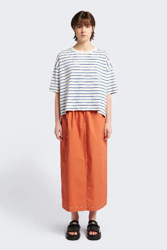 Low Prices Obelisk Tee Blue Stripe
