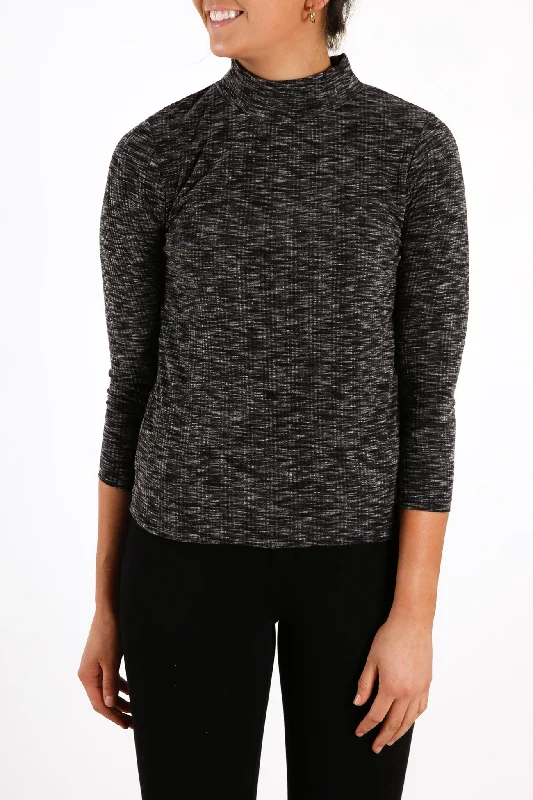 Weekend Bargains to Sizzle Micha Turtleneck Black Marle