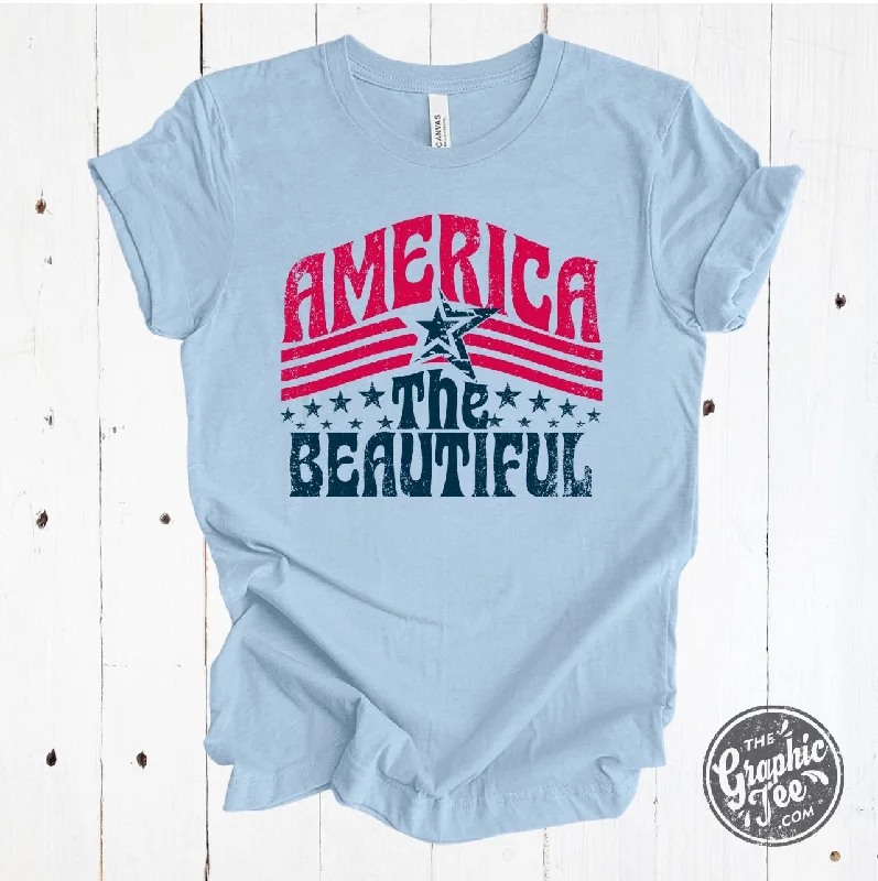 Price Drop America the Beautiful Short Sleeve Tee