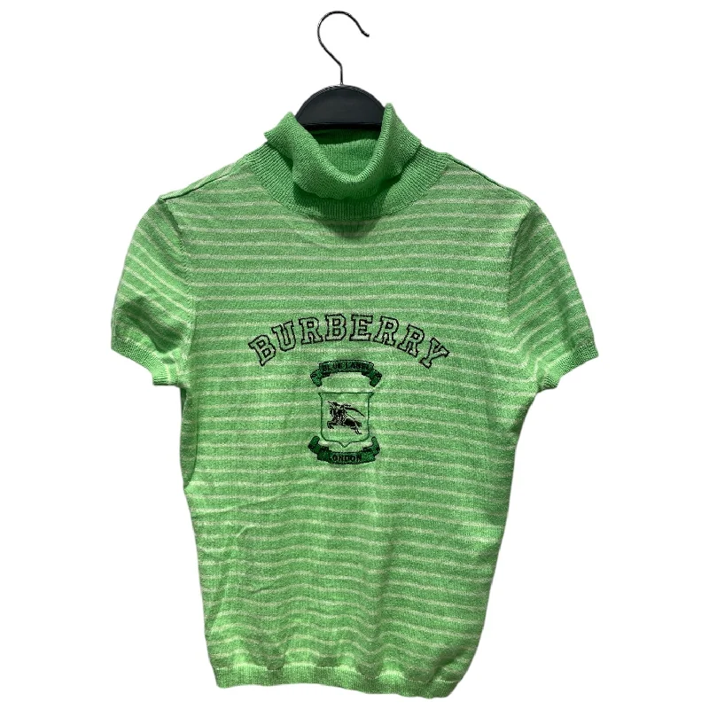 Sneak Peek Sale BURBERRY BLUE LABEL/T-Shirt/M/Stripe/Cotton/GRN/