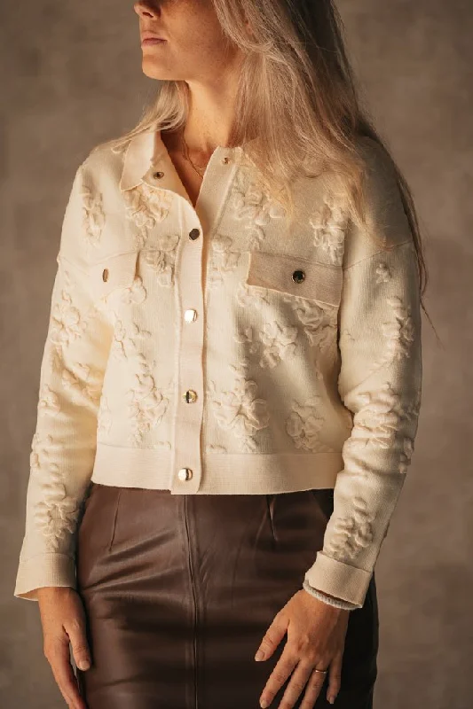 Limited Time Offer Cardigan 3d flowers
