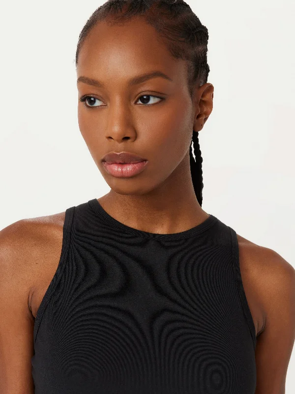 Super Bargain The Soft Fluid Tank Top in Black