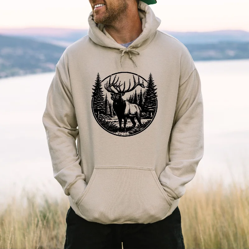 Mega Sale Elk Nature Gildan Crewneck or Hoodie Sweatshirt *UNISEX FIT*