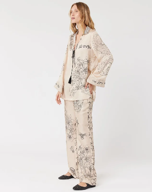 Super Savings Bailey Straight Leg Blossom Printed Pants