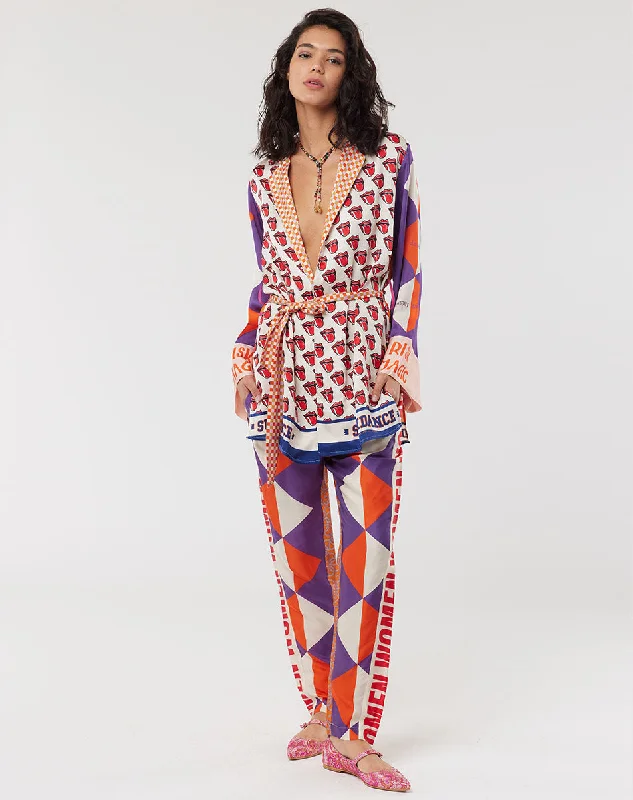 Deal Dash Ember Track Tapered Retro Pants