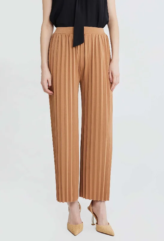 Lowest Price Smart Pleated Straight Leg Pants