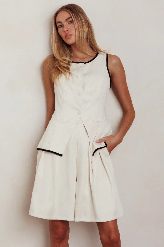 Reduced Price Janna Wide Leg Shorts Oat