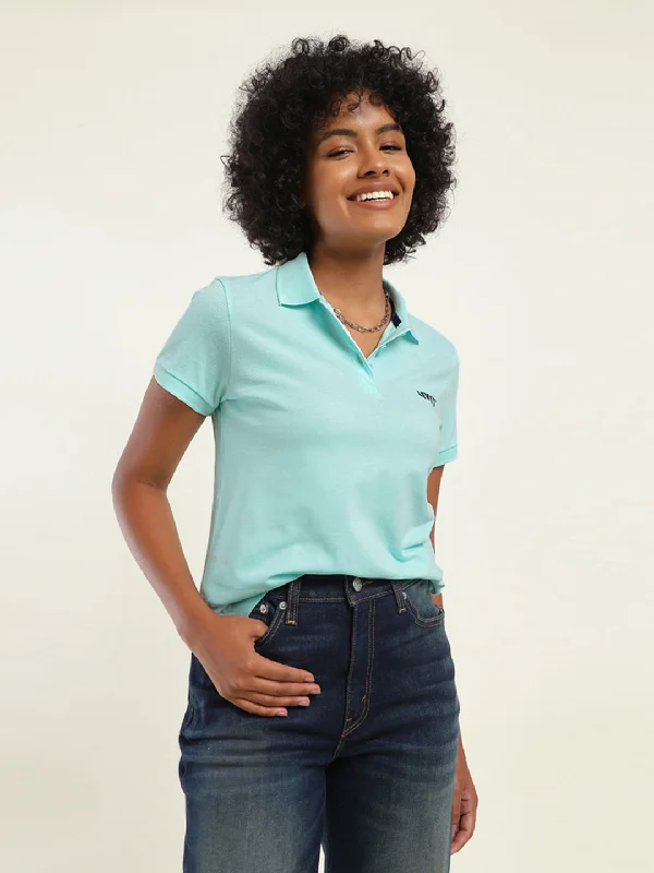 Closeout Women's Graphic Print Polo T-Shirt