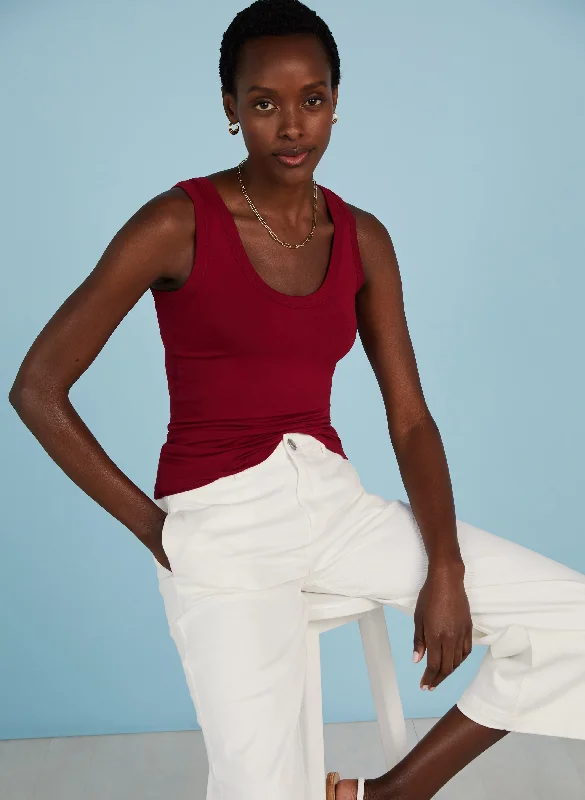 Midnight Madness Brenna Scoop Neck Vest