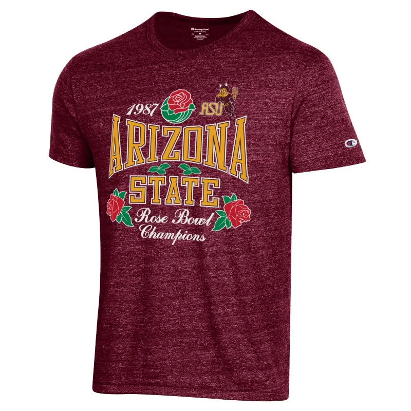 Exclusive Offer ASU 87 Rosebowl Champs Tee MRN