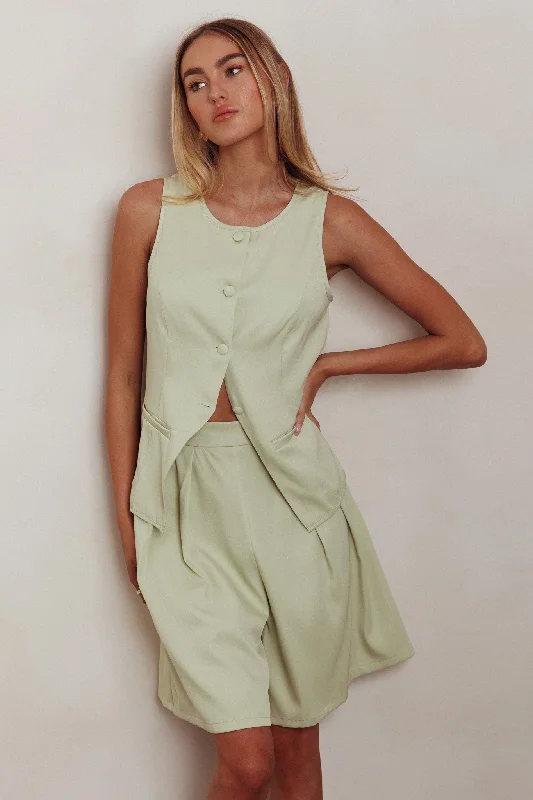 Unbeatable Prices Janna Wide Leg Shorts Sage