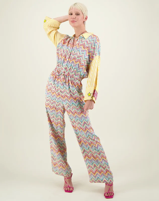 Celebrate the Weekend with Discounts Margot Candy Loose Fit Overall