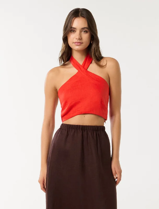 Act Now Holly Halter Top