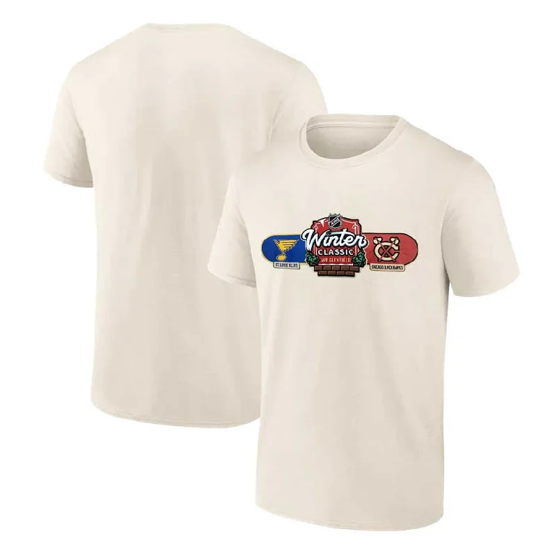 Shop Now Chicago Blackhawks vs. St. Louis Blues Fanatics 2025 Winter Classic Match Up T Shirt Shop Now Chicago Blackhawks vs. St. Louis Blues Fanatics 2025 Winter Classic Match Up T Shirt