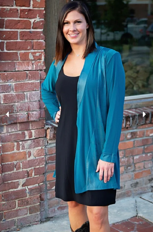 Clearance Items Everlast Cardigan Jacket W/Leatherette Paneling Magna