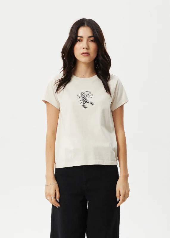 Limited Edition AFENDS Womens Scorpio - Regular Tee - Moonbeam