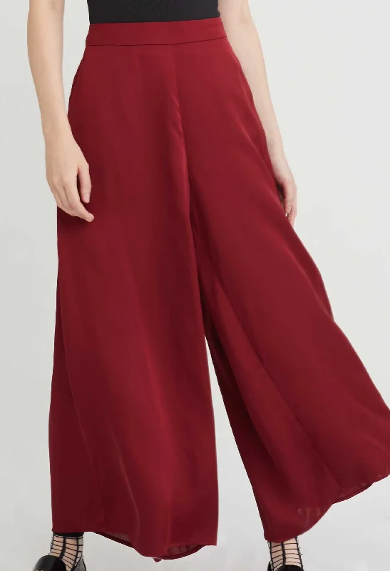 Can't Beat Flowy Palazzo Wide-Leg Pants