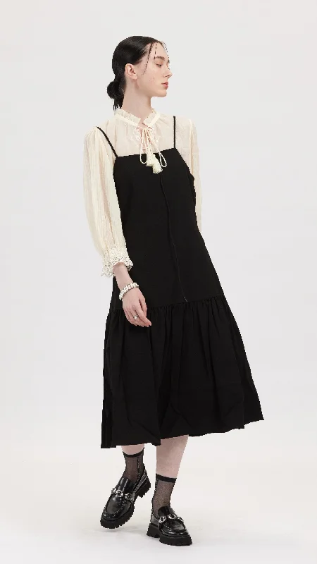 Big Discounts Cross Neck Dress
