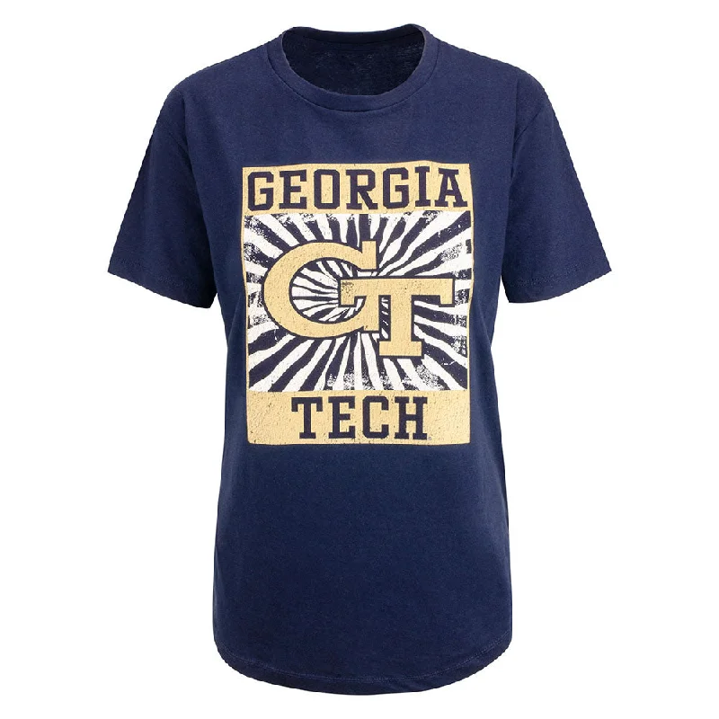 Weekend Discounts to Savor Ladies Georgia Tech Ciara Shirt