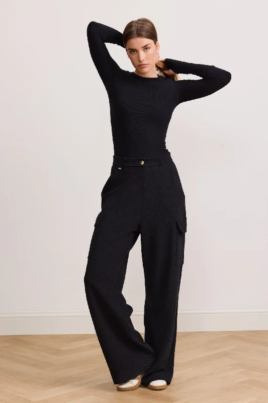 Deep Discounts MOON CLASSIC cargo pants - Black