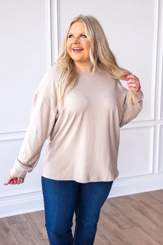 Don't Wait Like You A Latte Cream Crewneck Sweatshirt
