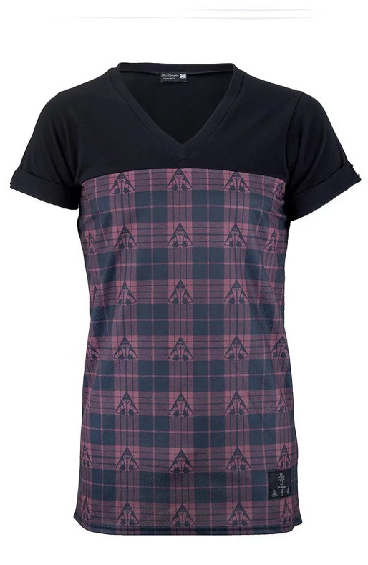 Weekend Deals You Can't Resist Half T-Shirt - Directional Tartan
