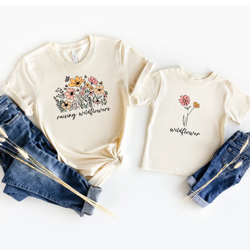 New Arrival PREORDER: Matching Wildflowers Graphic Tee