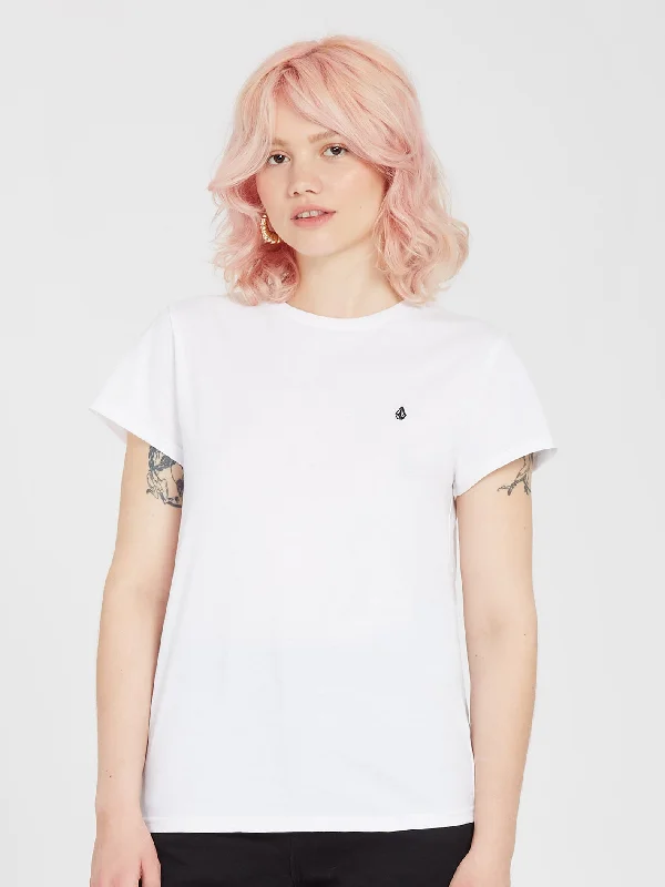 New Deal Stone Blanks T-shirt - WHITE