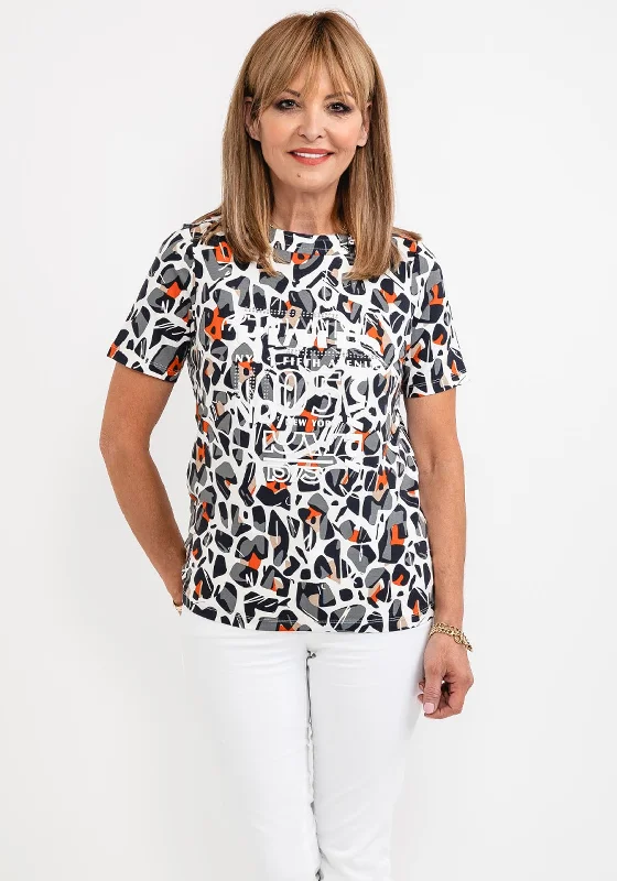 Weekend-Only Price Drops Barbara Lebek Abstract Animal Print T-Shirt, Multi