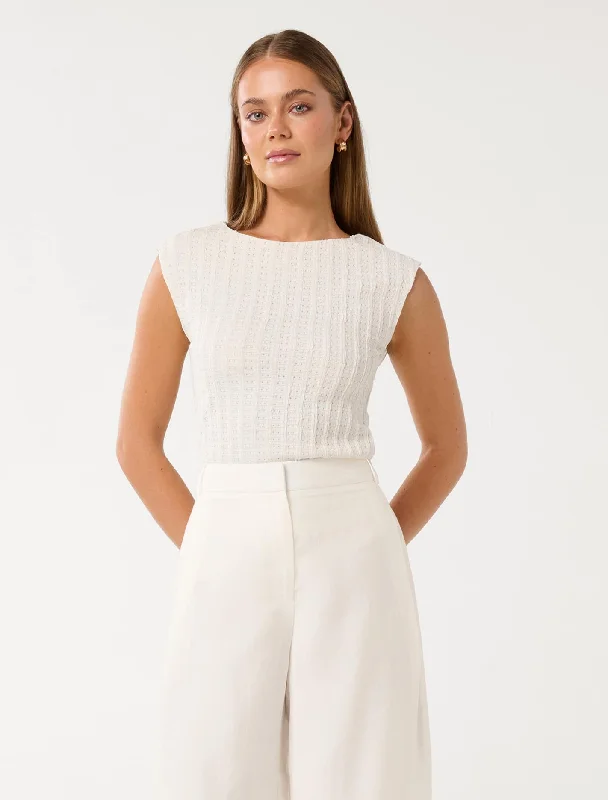 Price Reduction Carson Textured Top