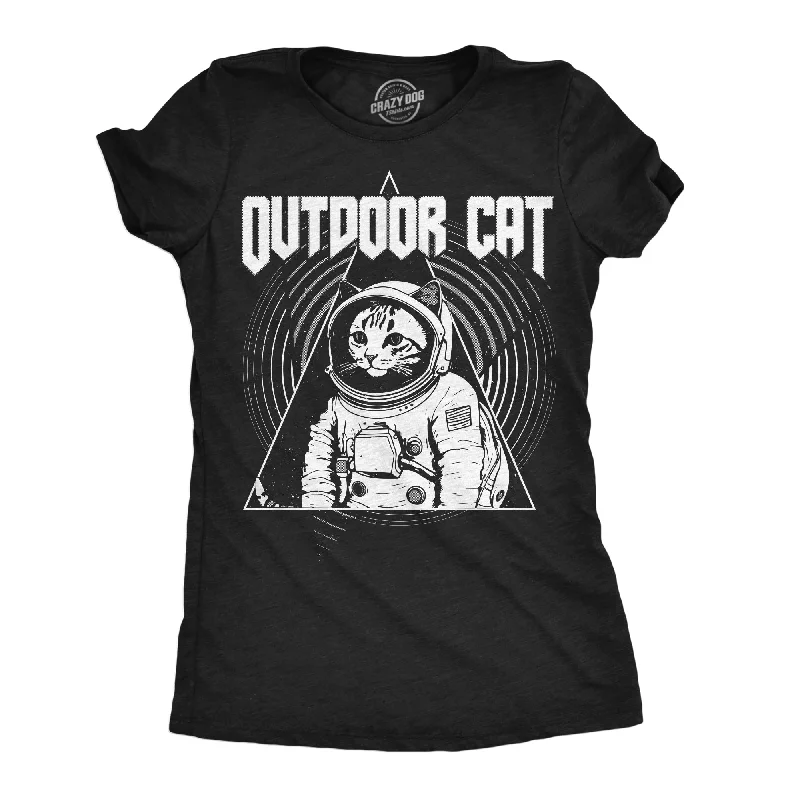 Early Bird Discount Outdoor Cat Space Women's T Shirt