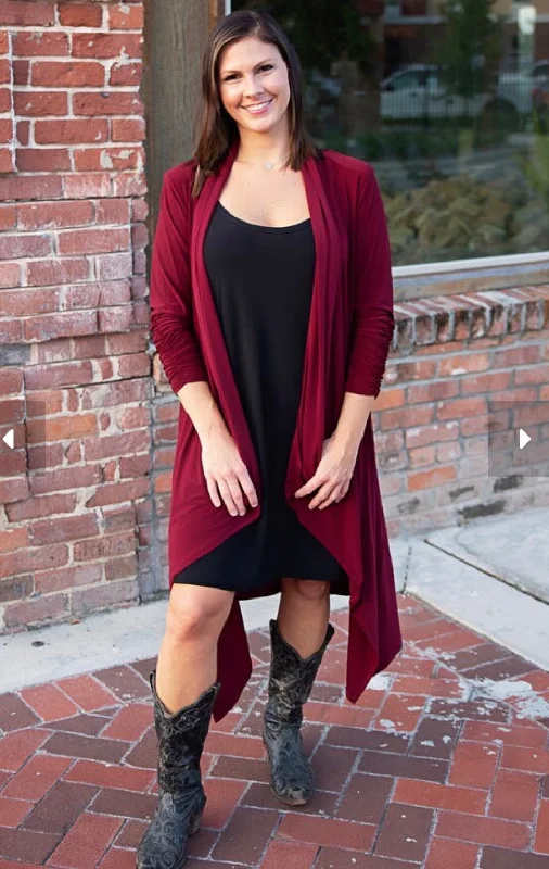 Final Clearance Waterfall Cardigan - 2 Colors