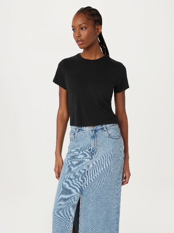 Great Deal The Relaxed Fluid T-Shirt in Black