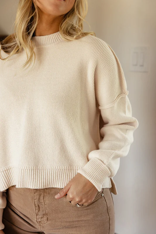 Act Fast The Leda Slouchy Pullover