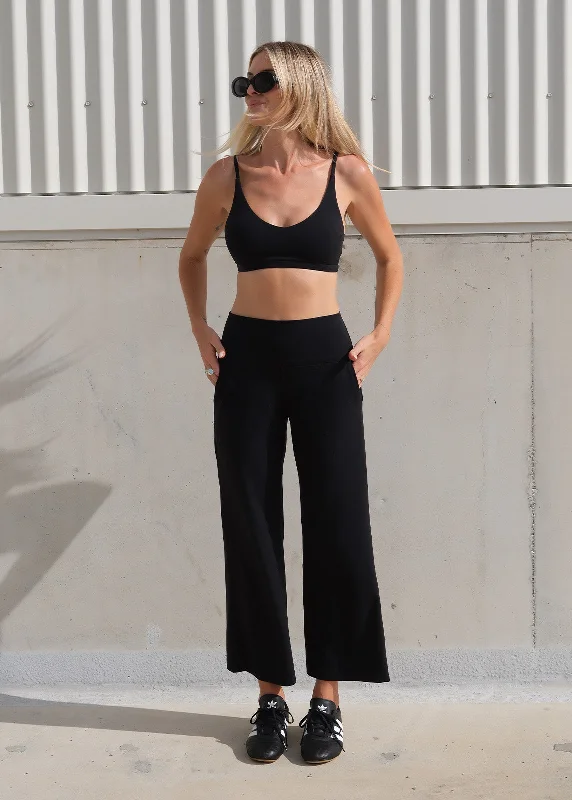 Special Promotion In Motion Cropped Wide Leg Pant