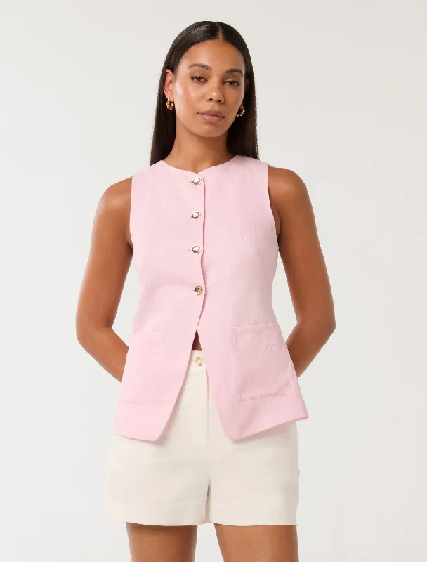 Hurry In Clementine Soft Vest
