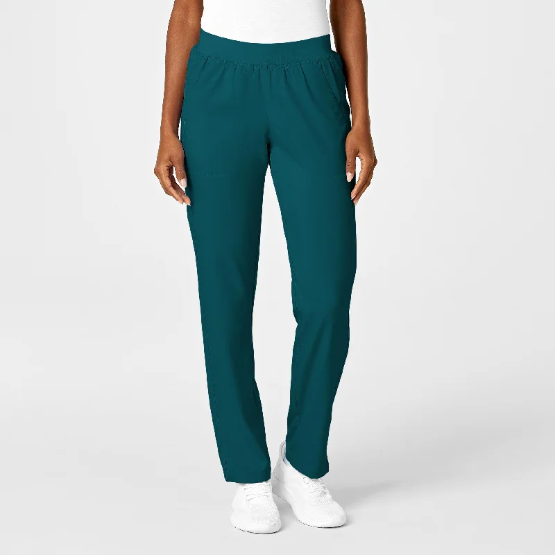 Mega Sale PRO Women's Knit Waist Cargo Scrub Pant - Caribbean