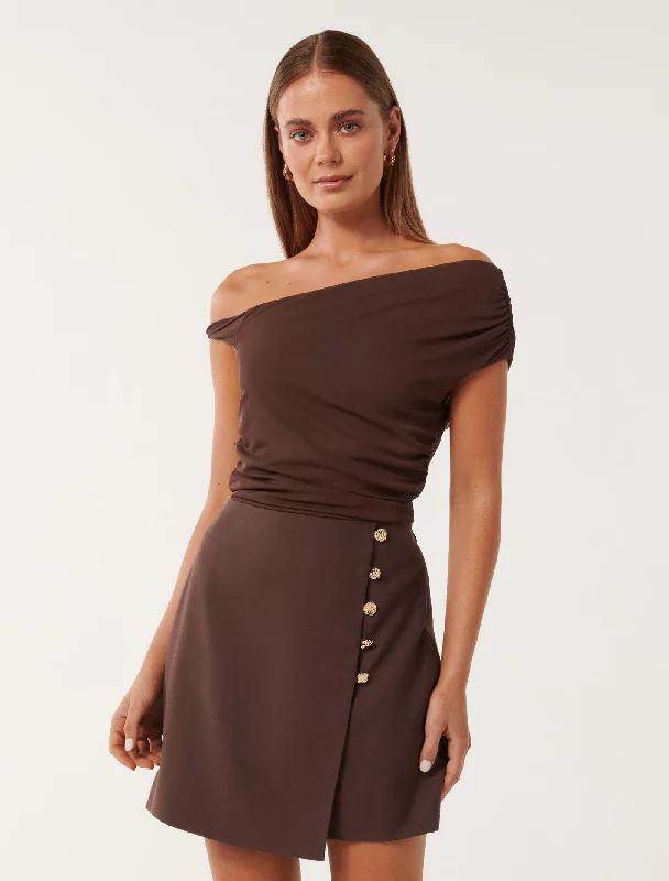 Weekend Deals That Sparkle Mia Twist Side Top