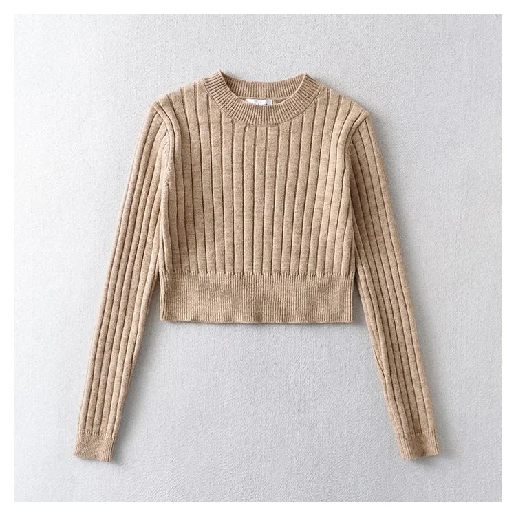 Act Fast Vintage soft waxy pit strip sweater with top inside  7177