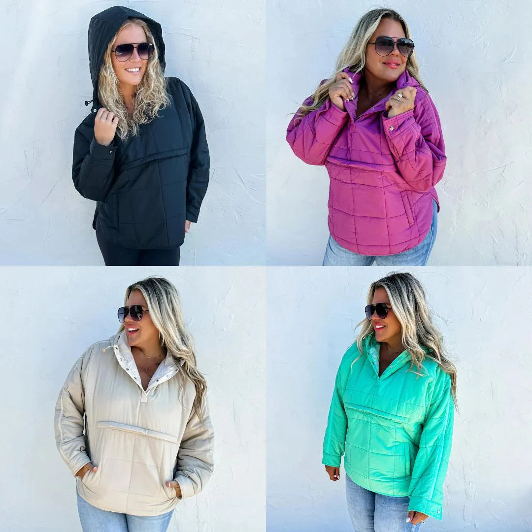 New Markdowns PREORDER: Peyton Puffer Jacket In Four Colors